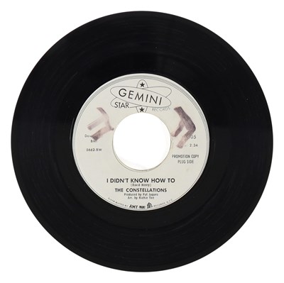 Lot 284 - THE CONSTELLATIONS – I DIDN'T KNOW HOW TO US GEMINI STAR RECORDS 7” DEMO (30,005)