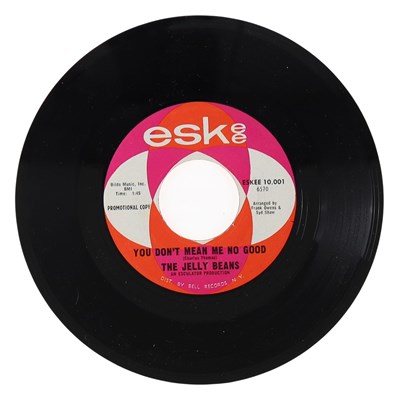 Lot 297 - THE JELLY BEANS – YOU DON'T MEAN ME NO GOOD US ESKEE 7” DEMO (ESKEE 10,001)