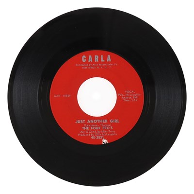 Lot 301 - THE FOUR PRO'S – JUST ANOTHER GIRL US CARLA 7” (45-2531)