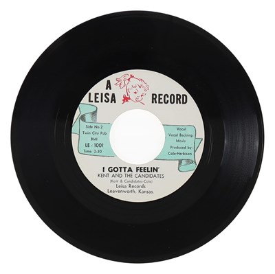 Lot 303 - KENT AND THE CANDIDATES – I GOTTA FEELIN' C/W NEVER LET ME GO US LEISA RECORDS 7” (LE - 1001)