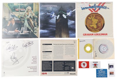 Lot 339 - 10CC - SIGNED RECORDS/MEMORABILIA.