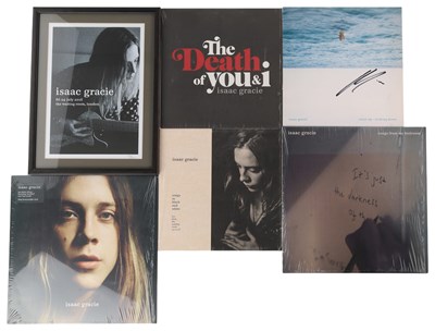 Lot 232 - ISAAC GRACIE - LP COLLECTION INC SIGNED / WITH LIMITED EDITION PRINT.