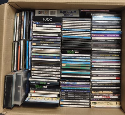 Lot 102 - 10CC AND RELATED CD COLLECTION