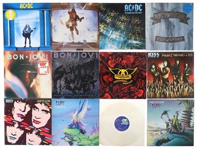 Lot 954 - HARD ROCK AND METAL 7"S, 12"S AND LP'S VAN HALEN, MEGADETH