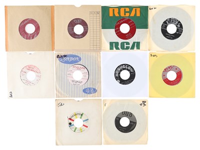 Lot 945 - USA ROCK N ROLL, ROCKABILLY 7" SINGLES PACK - AL FERRIER, TARHEEL SLIM, BOOGIE RAMBLERS