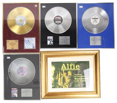 Lot 263 - INDIE / ALT PRESENTATION AWARDS INC FINE YOUNG CANNIBALS / OCEANIC.