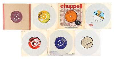 Lot 962 - 60'S COLLECTABLE 7" AND ACETATE PACK REGGAE, ROCK AND POP INCLUDING KING HORROR