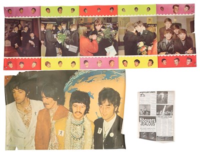 Lot 328 - THE BEATLES - POSTER COLLECTION INC BIG BEAT EXTRA.
