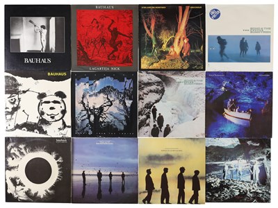 Lot 964 - GOTH, NEW WAVE LP'S AND 12"S INCLUDING BAUHAUS, ECHO AND THE BUNNYMEN