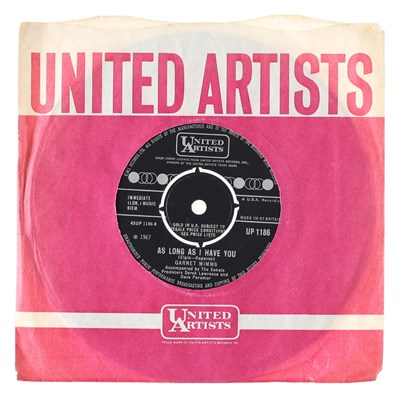 Lot 40 - GARNET MIMMS - 'AS LONG AS I HAVE YOU' 7" - UK UNITED ARTISTS 1967