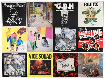 Lot 973 - PUNK, NEW WAVE LP, 12" PACK INCLUDING THE ADICTS, G.B.H