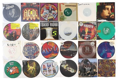 Lot 1041 - INDIE, ROCK 90'S, 2000'S 7" PACK INCLUDING PICTURE DISCS BLINK 182, AC/DC