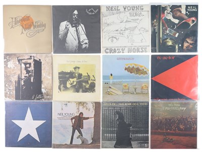 Lot 1047 - NEIL YOUNG AND RELATED LP PACK INCLUDING HARVEST, TONIGHT'S THE NIGHT