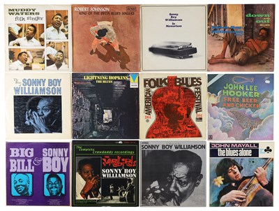 Lot 1049 - BLUES LP, BOX SET AND CD COLLECTION INCLUDING MUDDY WATERS, ROBERT JOHNSON