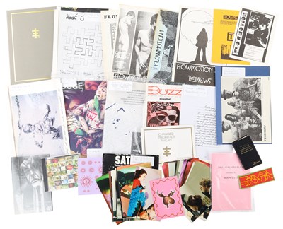 Lot 441 - THROBBING GRISTLE / PSYCHIC TV / COUM TRANSMISSIONS AND RELATED - CORRESPONDENCE / PRIVATE PHOTOS AND MORE.