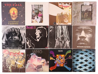 Lot 1057 - CLASSIC ROCK, PUNK AND ALTERNATIVE LP COLLECTION INCLUDING THE FALL, LED ZEPPELIN