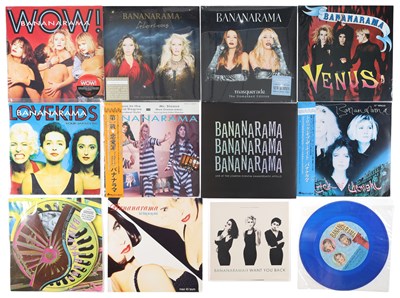 Lot 1061 - BANANARAMA LP, 12" COLLECTION INCLUDING MODERN PRESSINGS, ARCHIVE COPIES, JAPANESE PRESSINGS