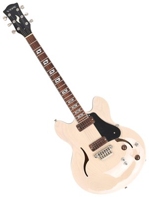 Lot 53 - VOX VIRAGE 'ASH BLOND' SEMI-ACOUSTIC GUITAR - 2009.