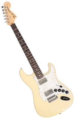 Lot 54 - CUSTOM BUILT FENDER STRATOCASTER ELECTRIC GUITAR.