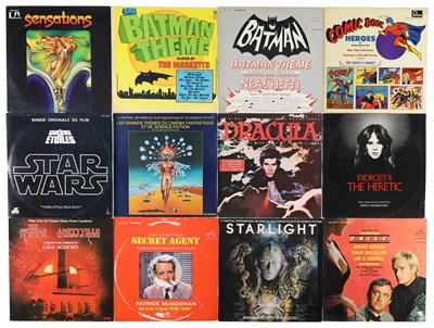 Lot 978 - SOUNDTRACKS, LIBRARY, FRENCH CINEMA, SCI FI LPS COLLECTION