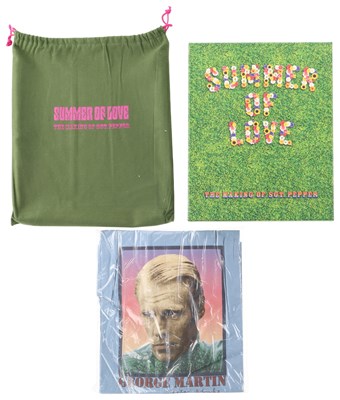 Lot 218 - THE BEATLES - GEORGE MARTIN - SUMMER OF LOVE, DELUXE SIGNED LIMITED EDITION GENESIS PUBLICATIONS.