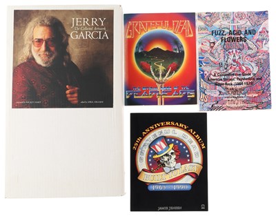 Lot 99 - GRATEFUL DEAD BOOKS INC JERRY GARCIA - COLLECTED ARTWORK SEALED.
