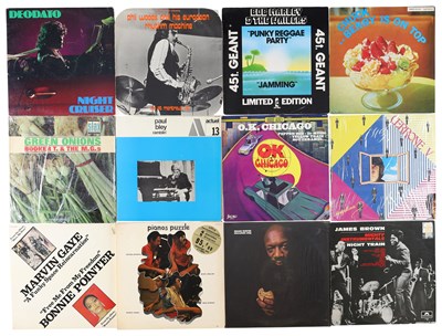 Lot 981 - SOUL FUNK REGGAE JAZZ DUB-WAVE LPS 12" - BOOKER T, PAUL BLEY, CERRONE, DEODATO