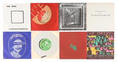 Lot 986 - CLASSIC PUNK 7" SINGLES - THE SODS, SEX PISTOLS, JOY DIVISION