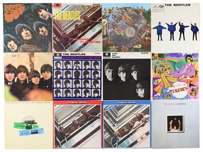 Lot 1076 - THE BEATLES LP PACK INCLUDING EARLY PRESSINGS