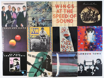 Lot 1077 - BEATLES MEMBERS SOLO AND RELATED LP'S, 12"S INCLUDING ALL THINGS MUST PASS