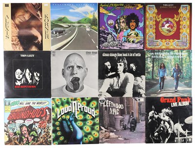 Lot 992 - PROG BLUES PSYCH CLASSIC ROCK LPS - KING CRIMSON, KRAFTWERK, THIN LIZZY + MORE