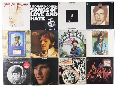 Lot 994 - FOLK, PROG, AOR, COUNTRY LPS - JOHN CALE, TONY JOE WHITE, LEONARD COHEN + MORE