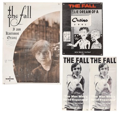 Lot 389 - THE FALL - POSTERS COLLECTION INC MARK E SMITH SIGNED EXAMPLE.