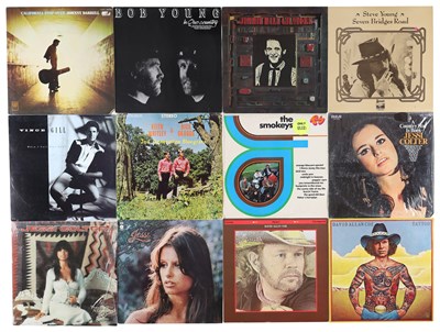 Lot 996 - USA COUNTRY, OUTLAW, SOUTHERN , BLUEGRASS LPS - JOHNNY DARRELL, BOB YOUNG + MORE
