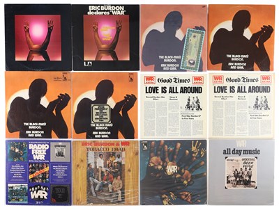 Lot 997 - ERIC BURDON & WAR LP ARCHIVE - UK, EU AND USA