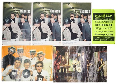 Lot 169 - MADNESS - POSTER COLLECTION INC SIGNED.