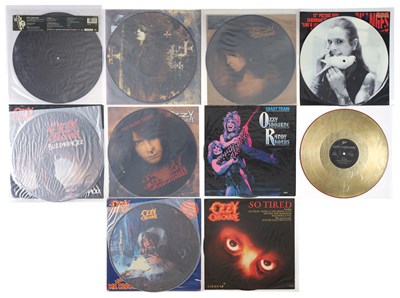 Lot 1106 - OZZY OSBOURNE - PICTURE DISCS / LPs / 12" PACK