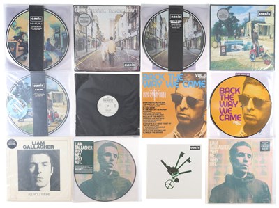 Lot 1112 - OASIS / RELATED - LPs / PICTURE DISCS / 12" COLLECTION