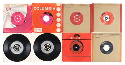 Lot 1011 - 60'S 70'S MOD PSYCH & HENDRIX 7" SINGLES - ANNIE NIGHTINGALE ARCHIVE WITH PROMOS