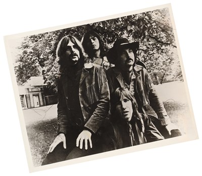 Lot 298 - PINK FLOYD - FULLY SIGNED 8X10" PHOTO.