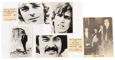 Lot 299 - PINK FLOYD - RARE ORIGINAL BIRMINGHAM 1969 TICKETS.