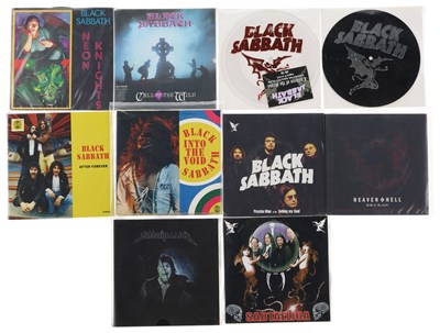 Lot 1116 - BLACK SABBATH - 7" / BOX SETS PACK