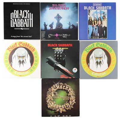 Lot 1117 - BLACK SABBATH - BOX SETS / 12" PACK