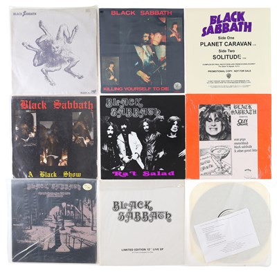 Lot 1118 - BLACK SABBATH - LIVE LP PACK