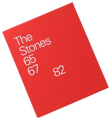 Lot 314 - GERED MANKOWITZ SIGNED BOOK - THE ROLLING STONES.