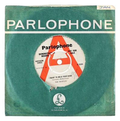 Lot 1 - THE BEATLES - I WANT TO HOLD YOUR HAND 7" (DEMO - R5084)