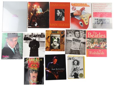 Lot 104 - COLLECTABLE MUSIC PHOTOGRAPHY BOOKS - SOME SEALED.