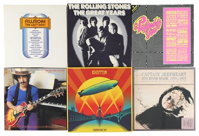 Lot 1017 - ROCK & PSYCH LIMITED BOXSETS - LED ZEPPELIN, CAPTAIN BEEFHEART, FRANK ZAPPA
