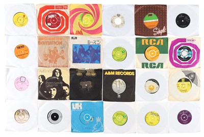 Lot 1133 - 1970-1976 MIXED ROCK (INC OBSCURE CUTS) - 7" COLLECTION
