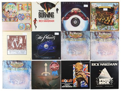 Lot 1134 - WAKEMAN / YES / RELATED / PROG - LP COLLECTION (INC SIGNED!)